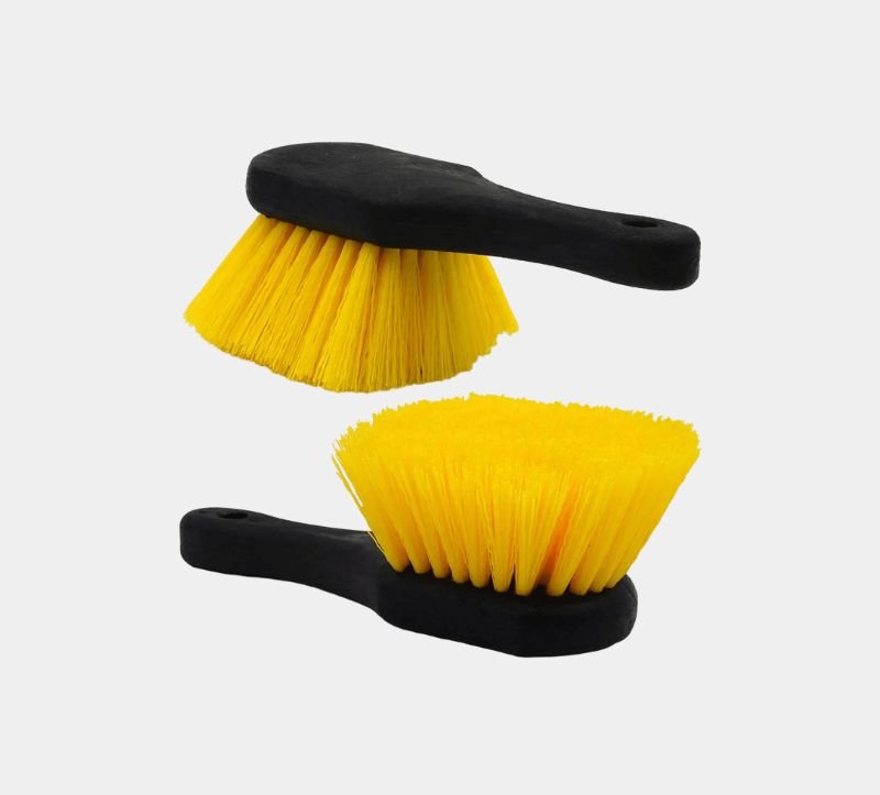 Olvera’s hard bristle brush for heavy-duty cleaning